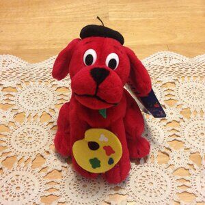 Clifford the big red dog bean bag pals painter